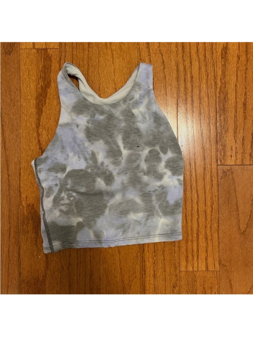 Athleta Girl Tie Dye Active Set Size M 8-10 Leggings + Crop Tank Yoga Gym - Picture 10 of 13